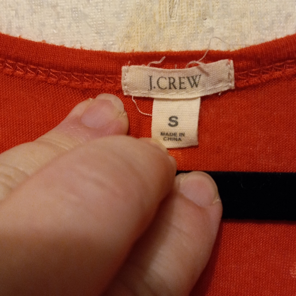 J.Crew Red Tank Too - Picture 3 of 6